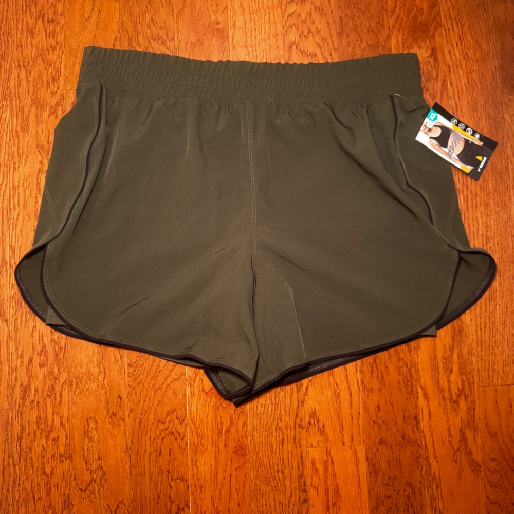 Avia | NWT Olive Green Women's Athletic Shorts Size XL